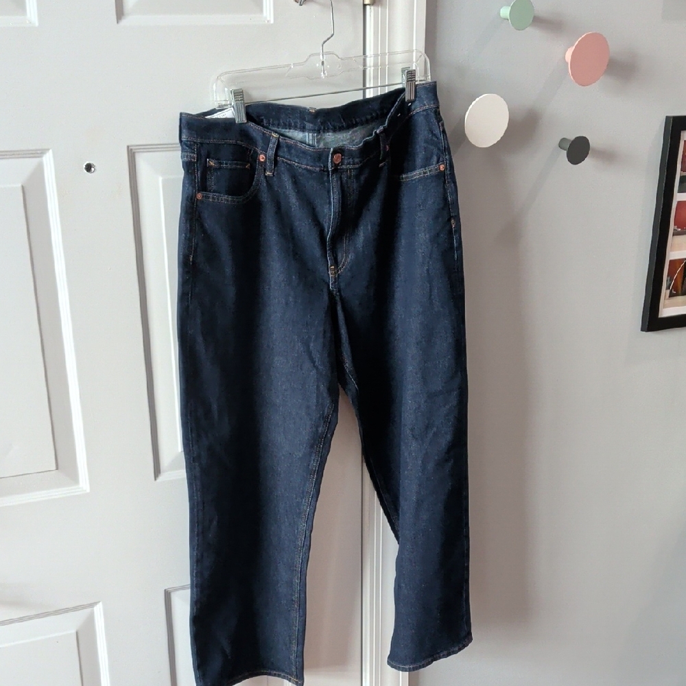 GAP Women's Dark Blue Flare Jeans